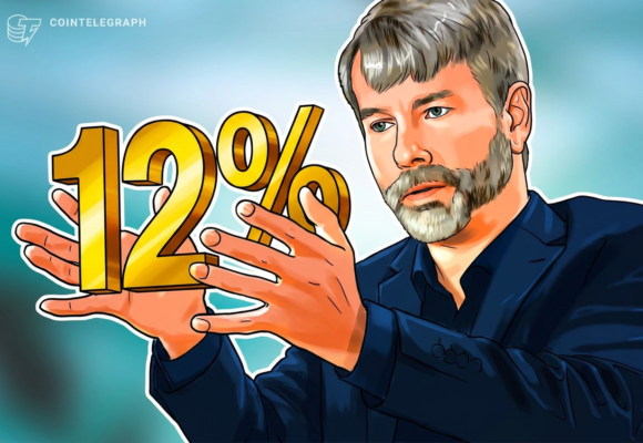 Strategy leaves preferred STRC dividend at 12% as price still below par