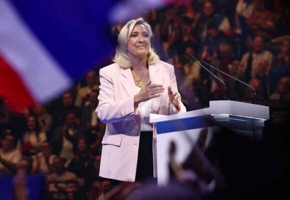 France’s Le Pen vows national ‘renewal’ in campaign launch
